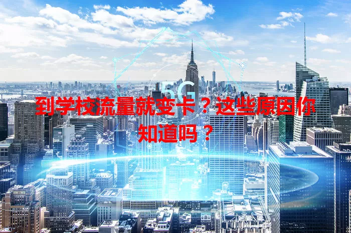 到学校流量就变卡？这些原因你知道吗？