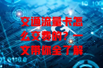 交通流量卡怎么交费的？一文带你全了解