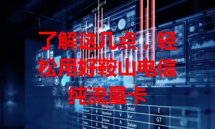 了解这几点，轻松用好鞍山电信纯流量卡