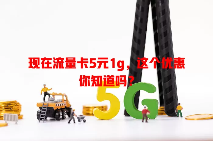 现在流量卡5元1g，这个优惠你知道吗？