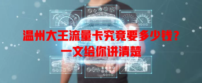温州大王流量卡究竟要多少钱？一文给你讲清楚