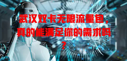 武汉双卡无限流量包，真的能满足你的需求吗？