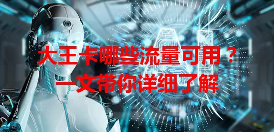 大王卡哪些流量可用？一文带你详细了解