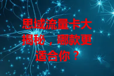 思域流量卡大揭秘，哪款更适合你？