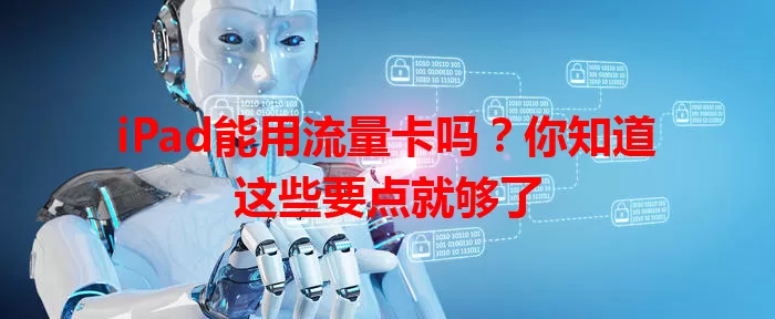 iPad能用流量卡吗？你知道这些要点就够了