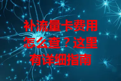 补流量卡费用怎么查？这里有详细指南