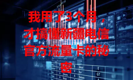 我用了3个月，才搞懂新疆电信官方流量卡的秘密