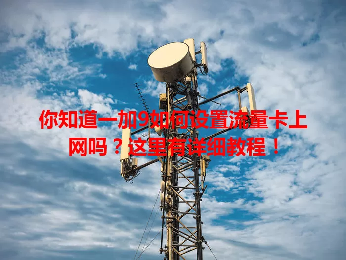 你知道一加9如何设置流量卡上网吗？这里有详细教程！