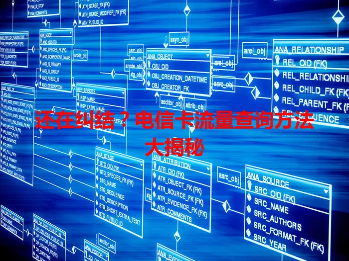 还在纠结？电信卡流量查询方法大揭秘