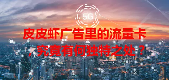 皮皮虾广告里的流量卡，究竟有何独特之处？