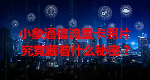 小象通信流量卡照片究竟藏着什么秘密？