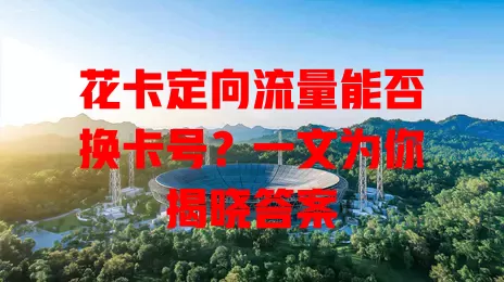 花卡定向流量能否换卡号？一文为你揭晓答案