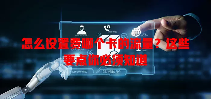 怎么设置费哪个卡的流量？这些要点你必须知道