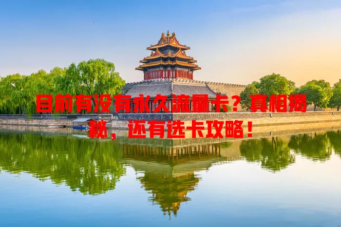 目前有没有永久流量卡？真相揭秘，还有选卡攻略！