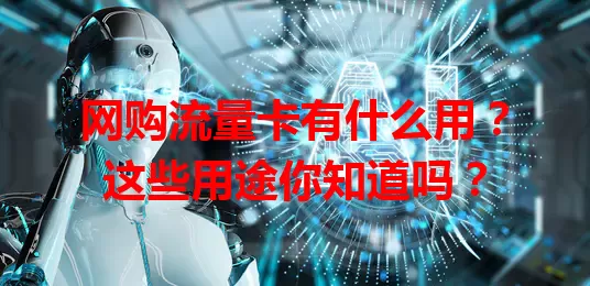 网购流量卡有什么用？这些用途你知道吗？