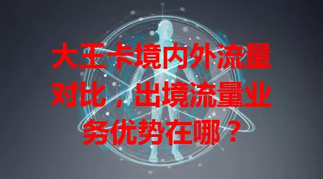 大王卡境内外流量对比，出境流量业务优势在哪？