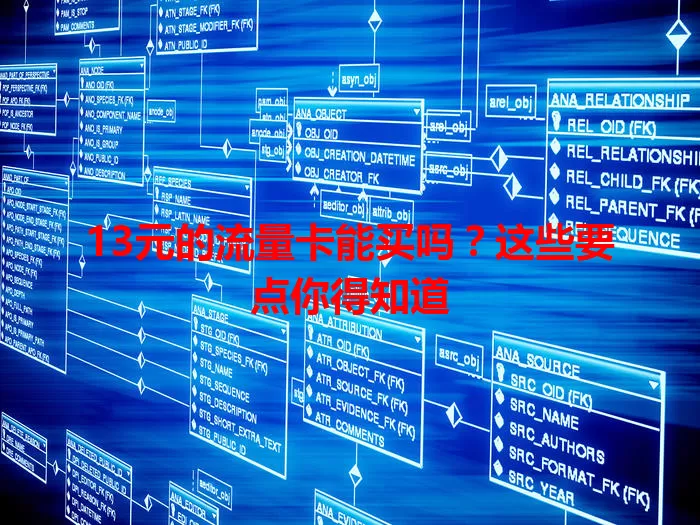 13元的流量卡能买吗？这些要点你得知道
