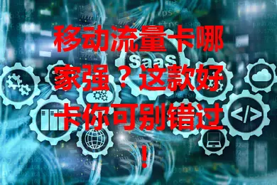 移动流量卡哪家强？这款好卡你可别错过！