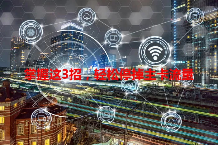 掌握这3招，轻松停掉主卡流量