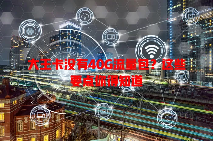 大王卡没有40G流量包？这些要点你得知道
