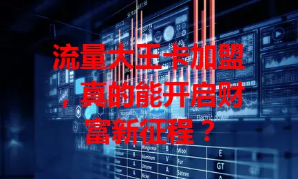 流量大王卡加盟，真的能开启财富新征程？