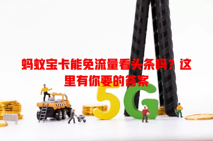 蚂蚁宝卡能免流量看头条吗？这里有你要的答案
