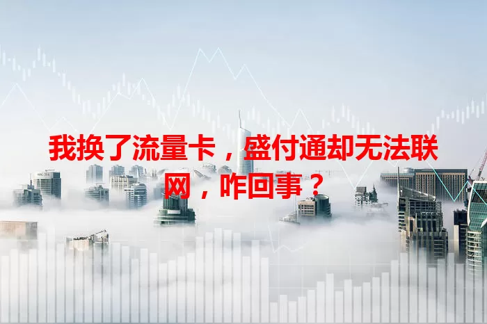 我换了流量卡，盛付通却无法联网，咋回事？