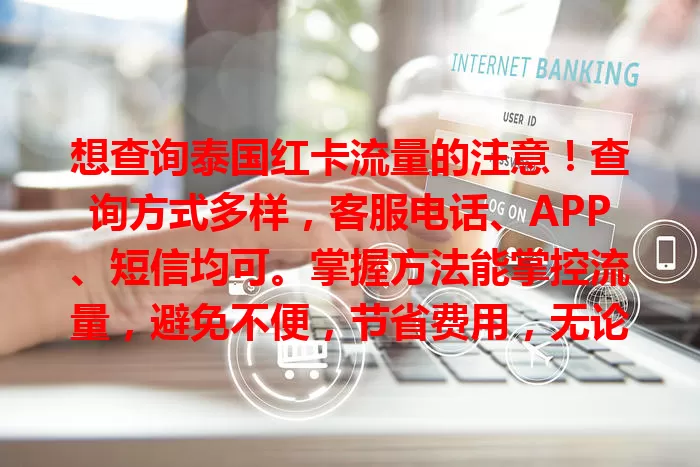想查询泰国红卡流量的注意！查询方式多样，客服电话、APP、短信均可。掌握方法能掌控流量，避免不便，节省费用，无论在哪都能畅享网络，快了解！
