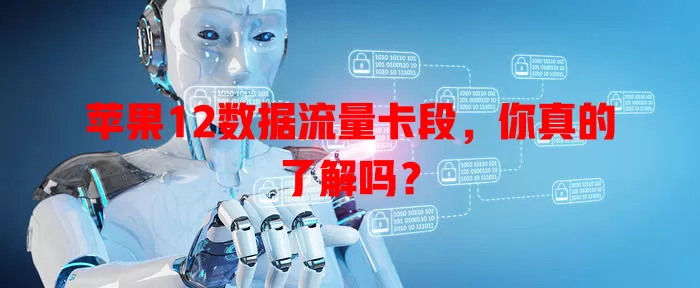 苹果12数据流量卡段，你真的了解吗？