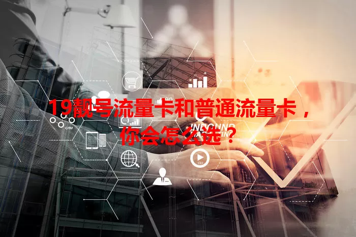 19靓号流量卡和普通流量卡，你会怎么选？