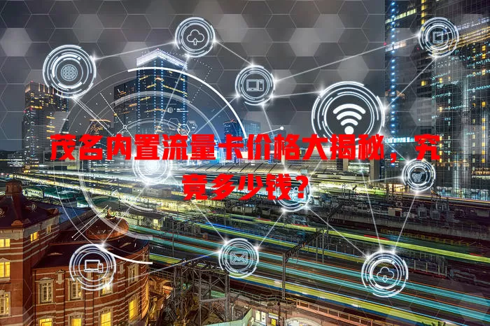 茂名内置流量卡价格大揭秘，究竟多少钱？