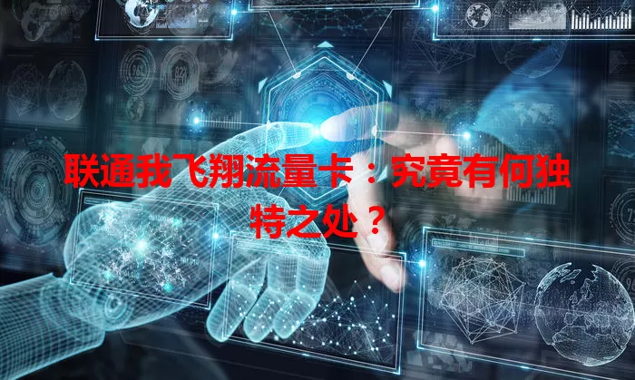 联通我飞翔流量卡：究竟有何独特之处？