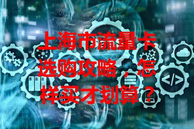 上海市流量卡选购攻略，怎样买才划算？