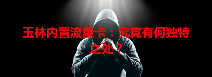玉林内置流量卡：究竟有何独特之处？
