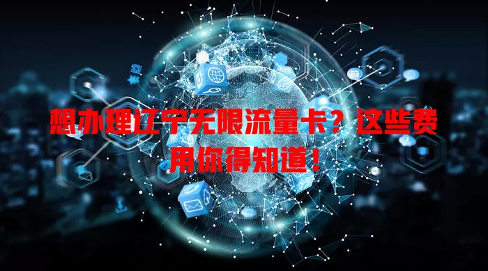 想办理辽宁无限流量卡？这些费用你得知道！