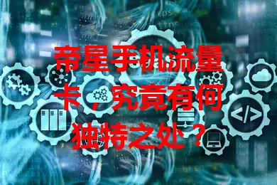 帝星手机流量卡，究竟有何独特之处？