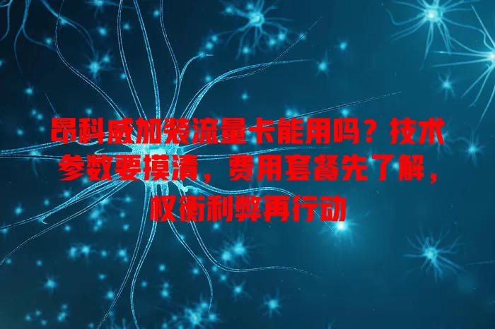 昂科威加装流量卡能用吗？技术参数要摸清，费用套餐先了解，权衡利弊再行动
