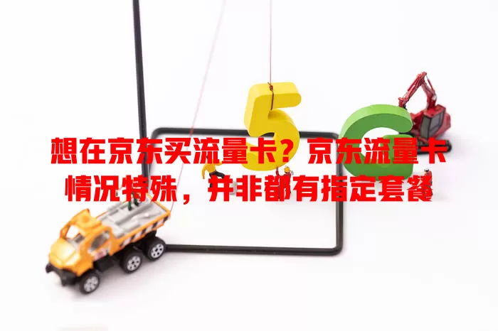 想在京东买流量卡？京东流量卡情况特殊，并非都有指定套餐