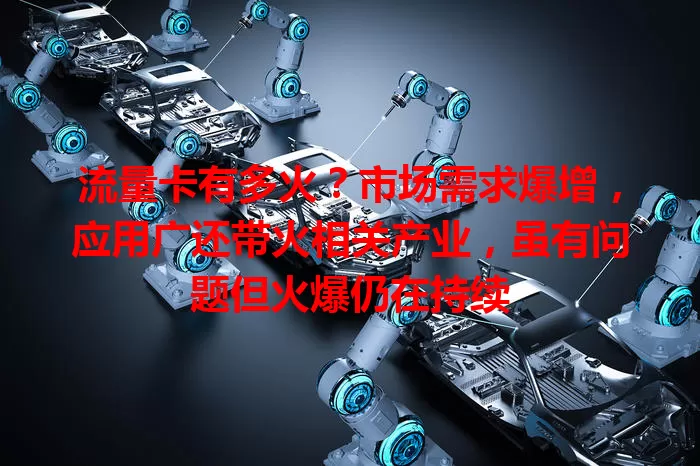 流量卡有多火？市场需求爆增，应用广还带火相关产业，虽有问题但火爆仍在持续