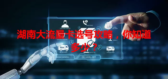 湖南大流量卡选号攻略，你知道多少？