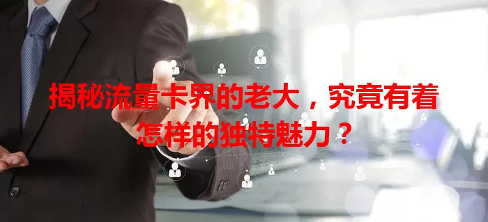 揭秘流量卡界的老大，究竟有着怎样的独特魅力？
