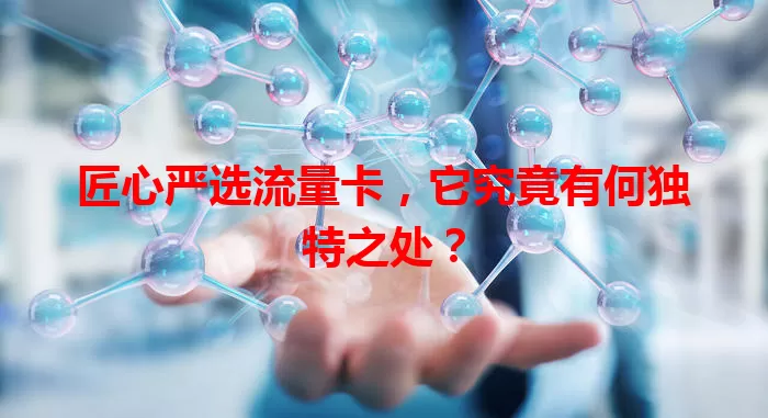 匠心严选流量卡，它究竟有何独特之处？
