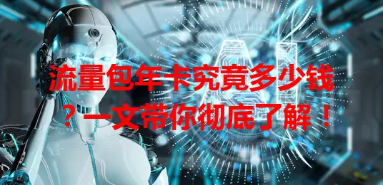 流量包年卡究竟多少钱？一文带你彻底了解！