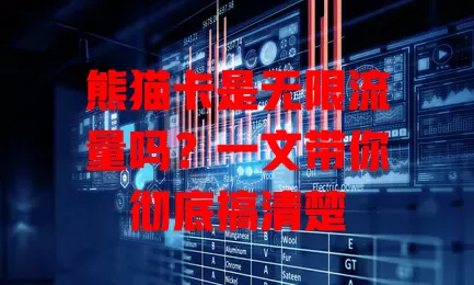 熊猫卡是无限流量吗？一文带你彻底搞清楚