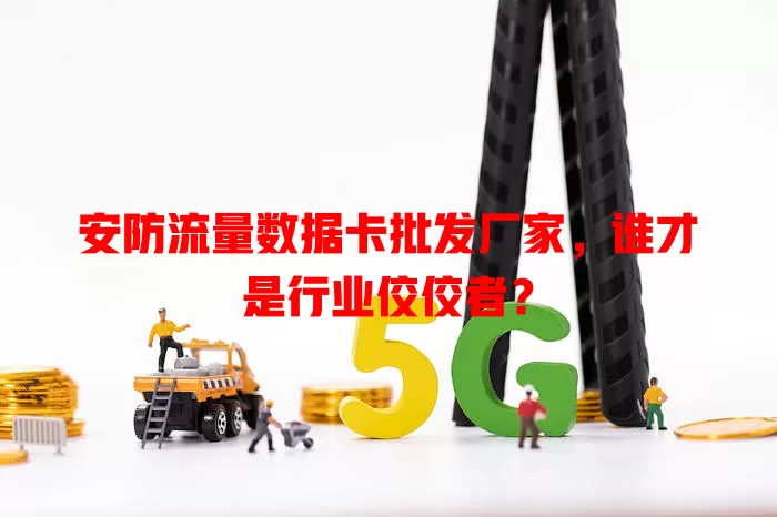 安防流量数据卡批发厂家，谁才是行业佼佼者？