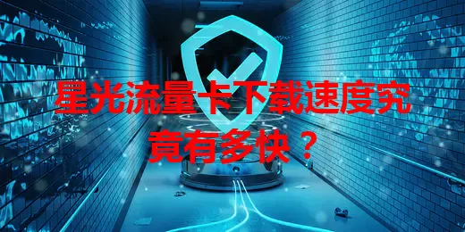 星光流量卡下载速度究竟有多快？