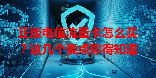 正版电信流量卡怎么买？这几个要点你得知道