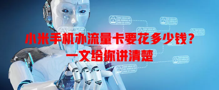 小米手机办流量卡要花多少钱？一文给你讲清楚