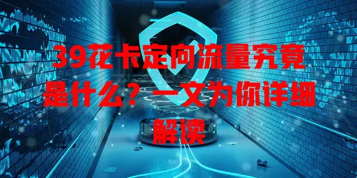 39花卡定向流量究竟是什么？一文为你详细解读