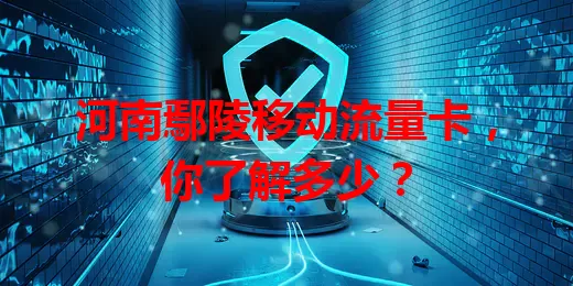 河南鄢陵移动流量卡，你了解多少？